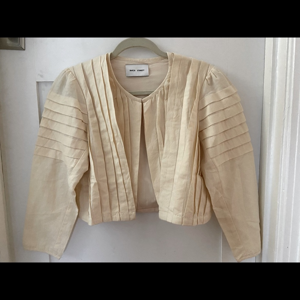 Maria Stanley Bolero type top size Med